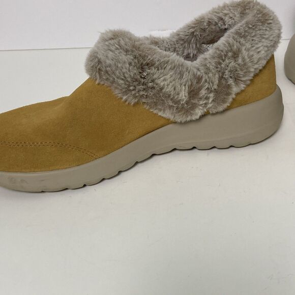 Skechers On-The-Go Joy Lounge Women Pink Leather Gen 5 Slip-On Shoes Size 8.5 - Picture 8 of 10